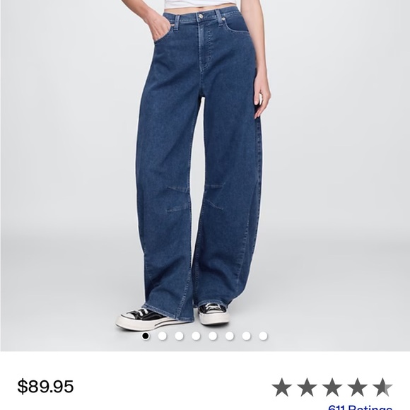 GAP Barrel Jean Bundle - Picture 2 of 9